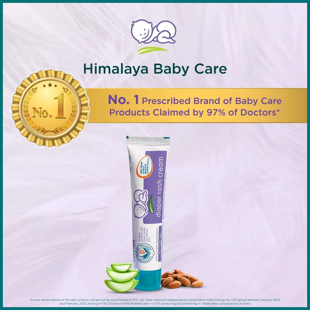 In-Depth Review: best baby diaper rash cream - Himalaya Baby Diaper Rash Cream (100g) | Relieves Rashes, reduces Redness & Irritation | With Aloe 4 Himalaya Baby Diaper Rash Cr - view 3