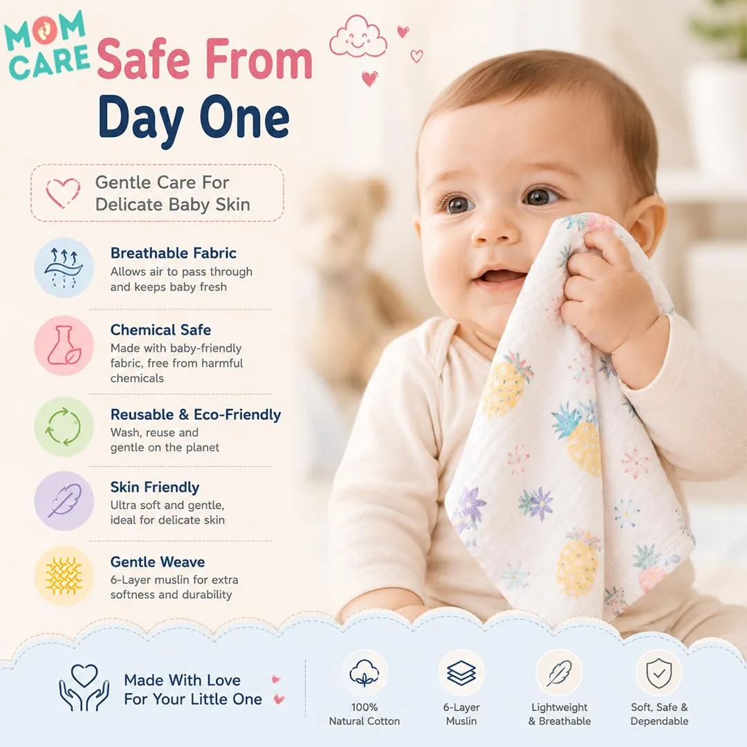 MOM CARE Muslin Burp Cl - view 9