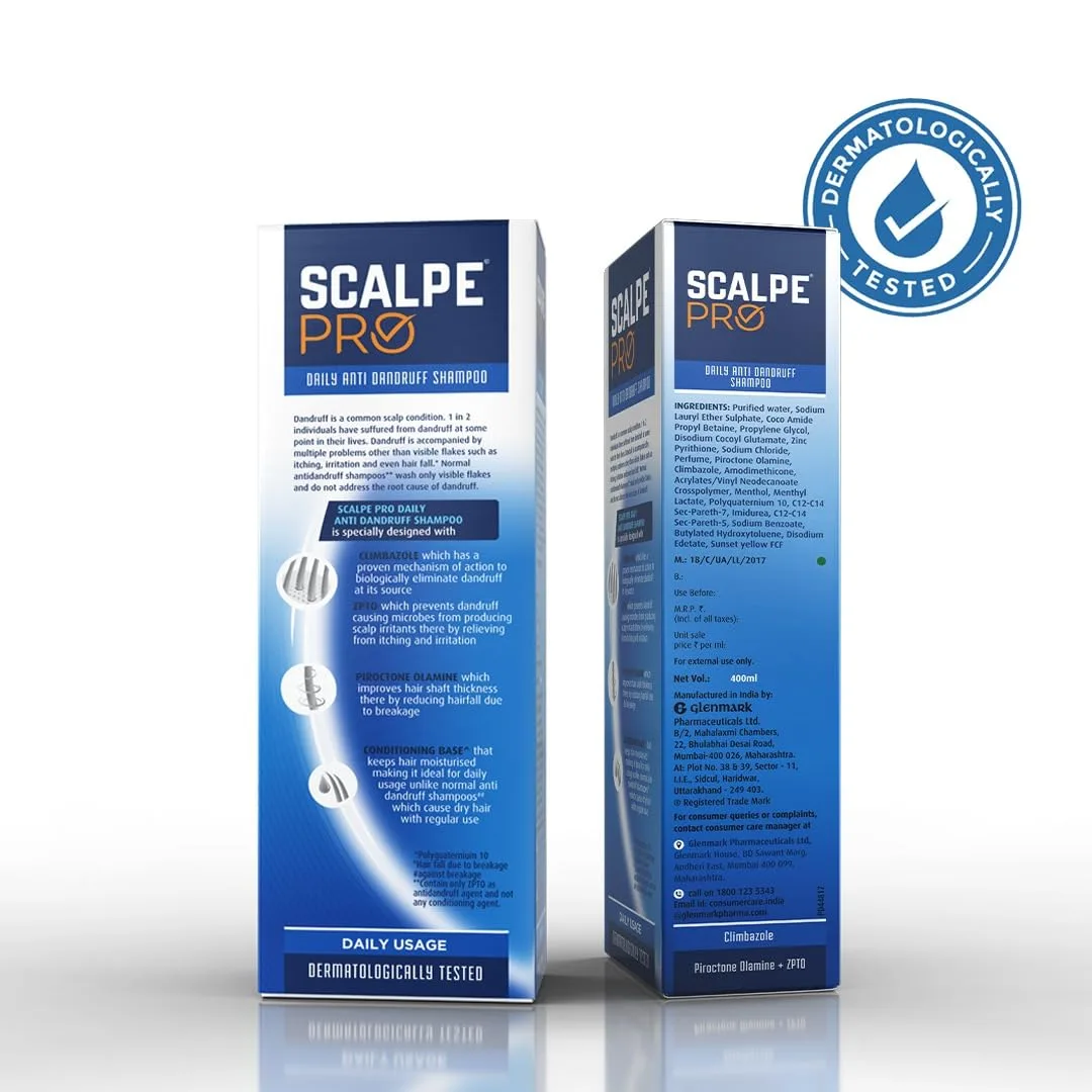 In-Depth Review: best anti dandruff shampoo - Scalpe Pro Daily Anti-Dandruff Shampoo | Removes Dandruff from Source | Prevents Itching & Irritati 7 Scalpe Pro Daily Anti-Dand - view 6