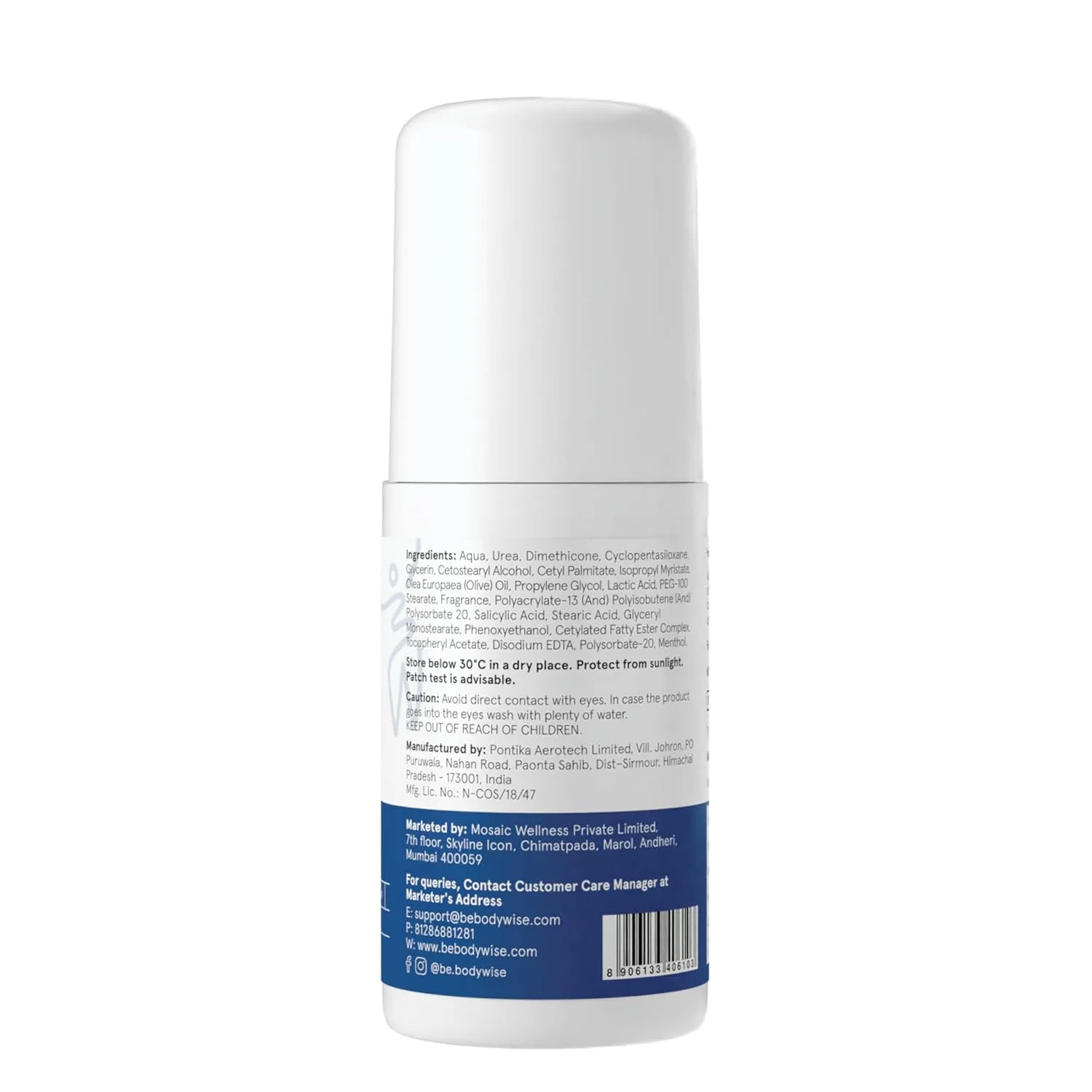 In-Depth Review: best foot cream cracked heels - Be Bodywise 20% Urea Foot Cream Roll On 50ml | For Dry & Cracked Heels | With 2% Lactic Acid, Olive O 10 Be Bodywise 20% Urea F - view 9