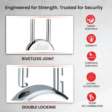 Link Locks| Round 50MM L - view 2