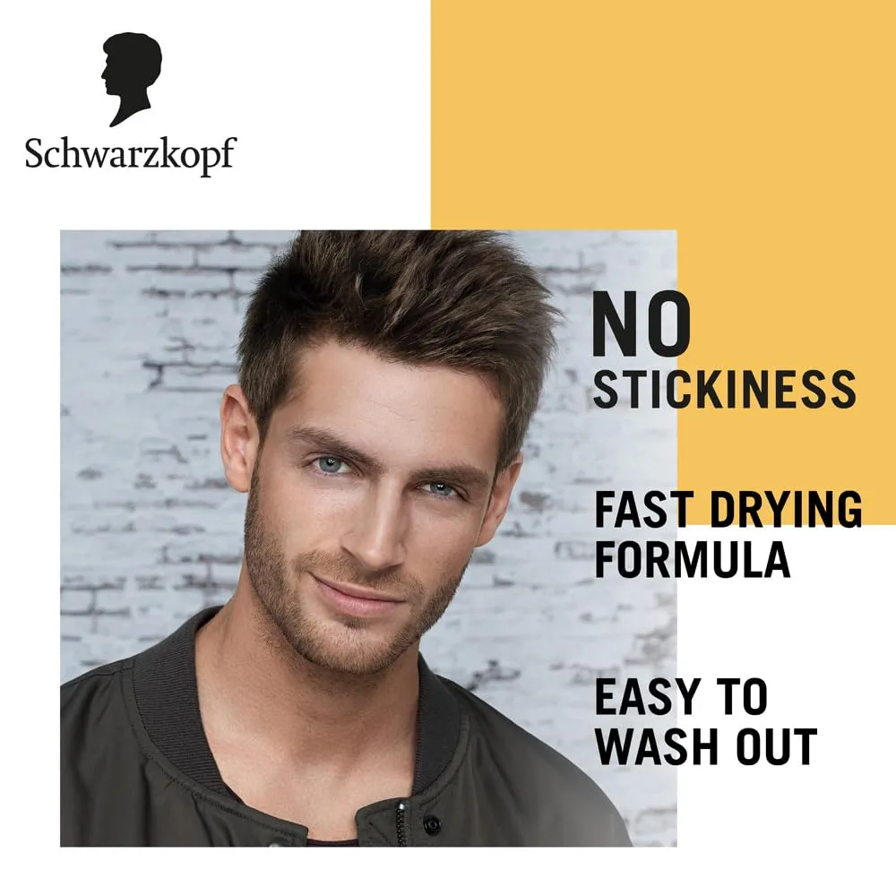 In-Depth Review: best hair gel men - Schwarzkopf TAFT Power V12 Hair Gel With Speed Hold Technology |Fast Drying formulation| Moisturising formula| No 6 best hair gel men view 4