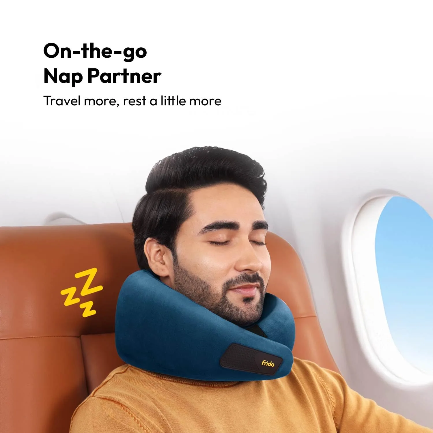 Frido Travel Neck Pillow, - view 4