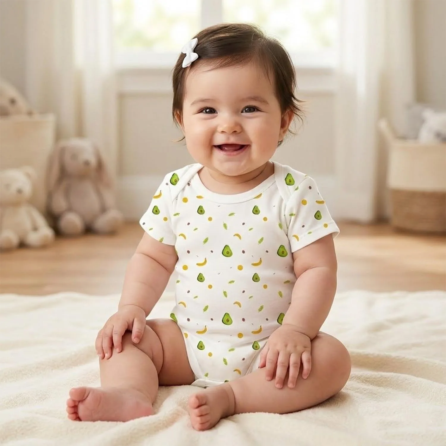 In-Depth Review: best baby onesies set - MOM’S HOME Soft Organic cotton Unisex New Born Baby Onesie/BodySuit | 0-3 Months | Pack of 5 | | best b 4 MOM’S HOME Soft Organic c - view 3