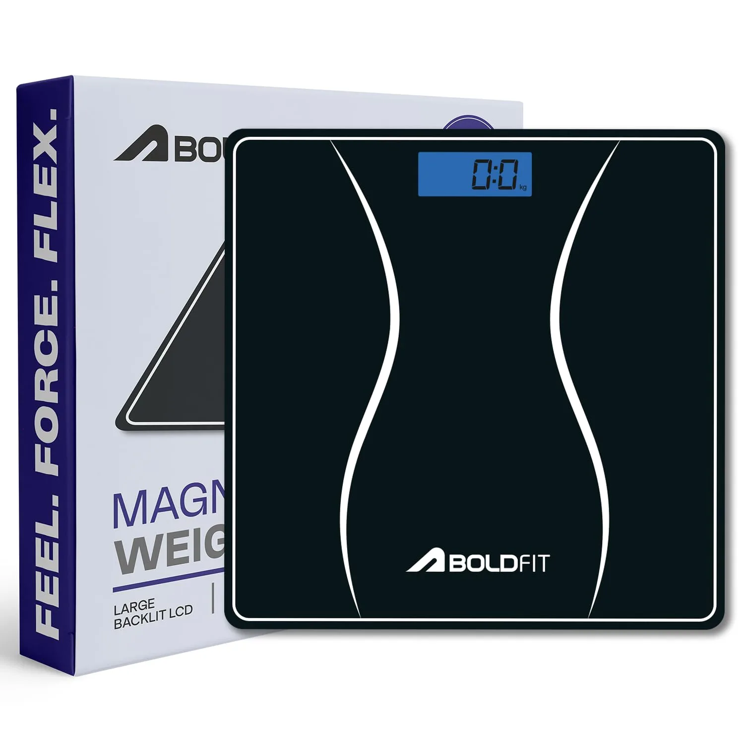 In-Depth Review: best weighing machine digital body - Boldfit Weight Machine for Home Digital Weighing Machine for Human Body with LCD Display Max Wei 7 Boldfit Weight Machine for - view 6