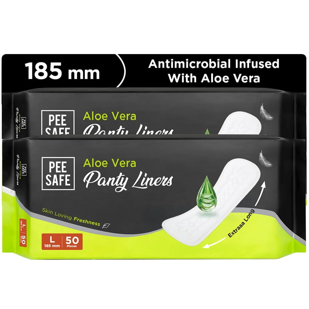 In-Depth Review: best panty liners - Pee Safe Panty Liners For Women Daily Use with Aloe Vera – 100 Liners | | best panty liners 2 best panty liners