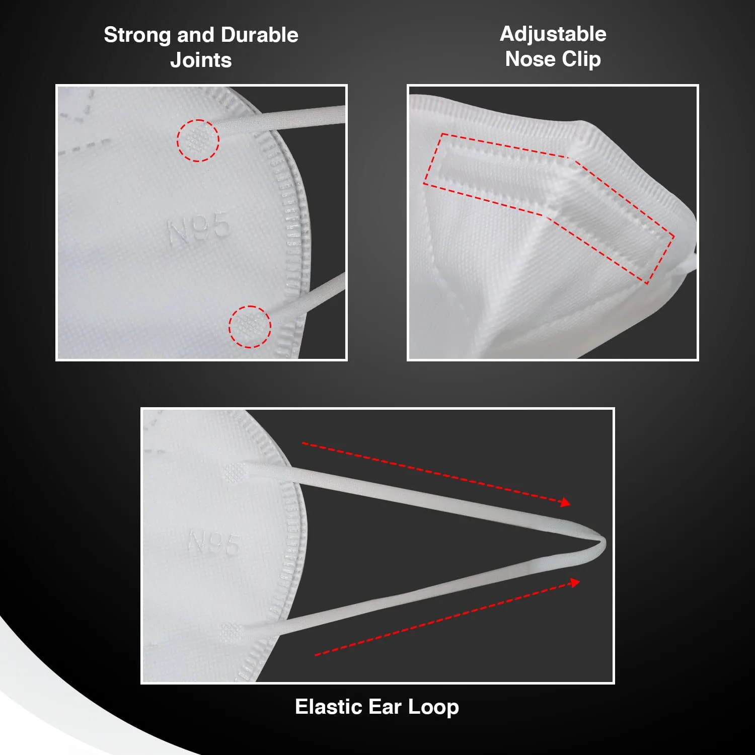 In-Depth Review: best face mask n95 - QUARANT N95 Anti Pollution Face Mask with Nose Clip, White 6 QUARANT N95 Anti Pollution - view 5