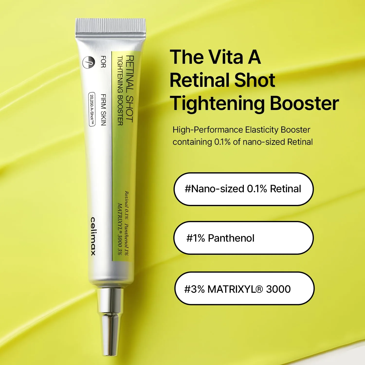 In-Depth Review: best retinol serum - celimax Vita-A Retinal Shot Tightening Booster Korean Face Serum – 15ml | 0.1% Retinal + 3% MATRIXYL 3000 4 celimax Vita-A Retinal Shot - view 3