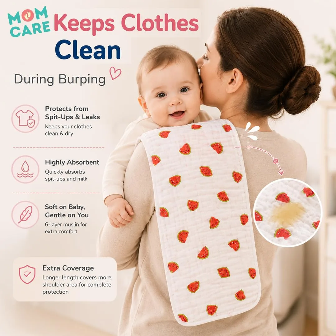MOM CARE Muslin Burp Cl - view 2