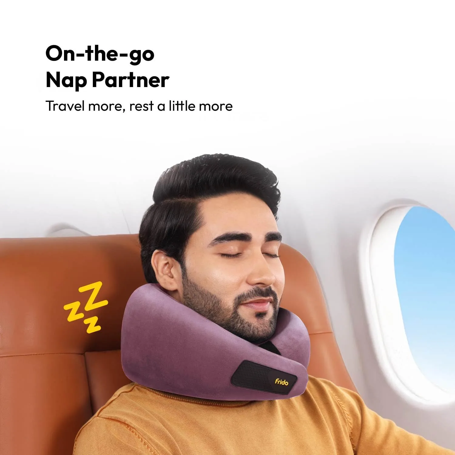 Frido Travel Neck Pillow, - view 4