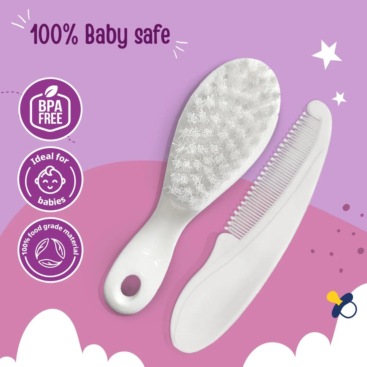 LuvLap Elegant Baby Comb & - view 5