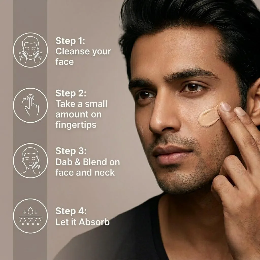 In-Depth Review: best bb cream - ASK Tinted Moisturizer Cream for Men 30ml | BB Cream | Improves Uneven Skin Tone | Lightweight | Non-Greasy | Hydrati 5 ASK Tinted Moisturizer - view 4