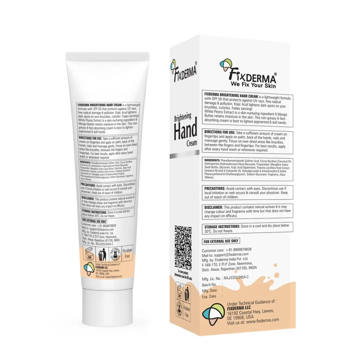 In-Depth Review: best hand cream travel size - Fixderma Brightening Hand Cream for Women & Men | Hand Moisturizer | Kojic Acid Cream | Hand Cream 10 Fixderma Brightening Hand Cr - view 9