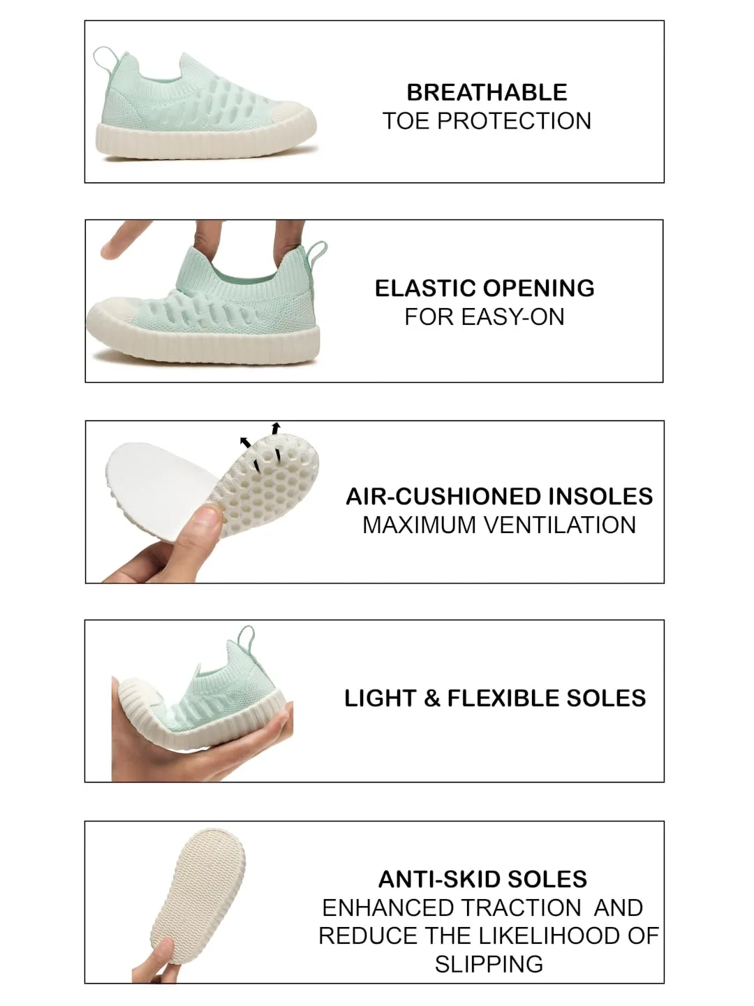 In-Depth Review: best baby first shoes - ONYC Cloudy Toddlers’s First Step Walking Shoes – Sea Green (Unisex for Boys and Girls) | | best 6 ONYC Cloudy ToddlersR - view 5