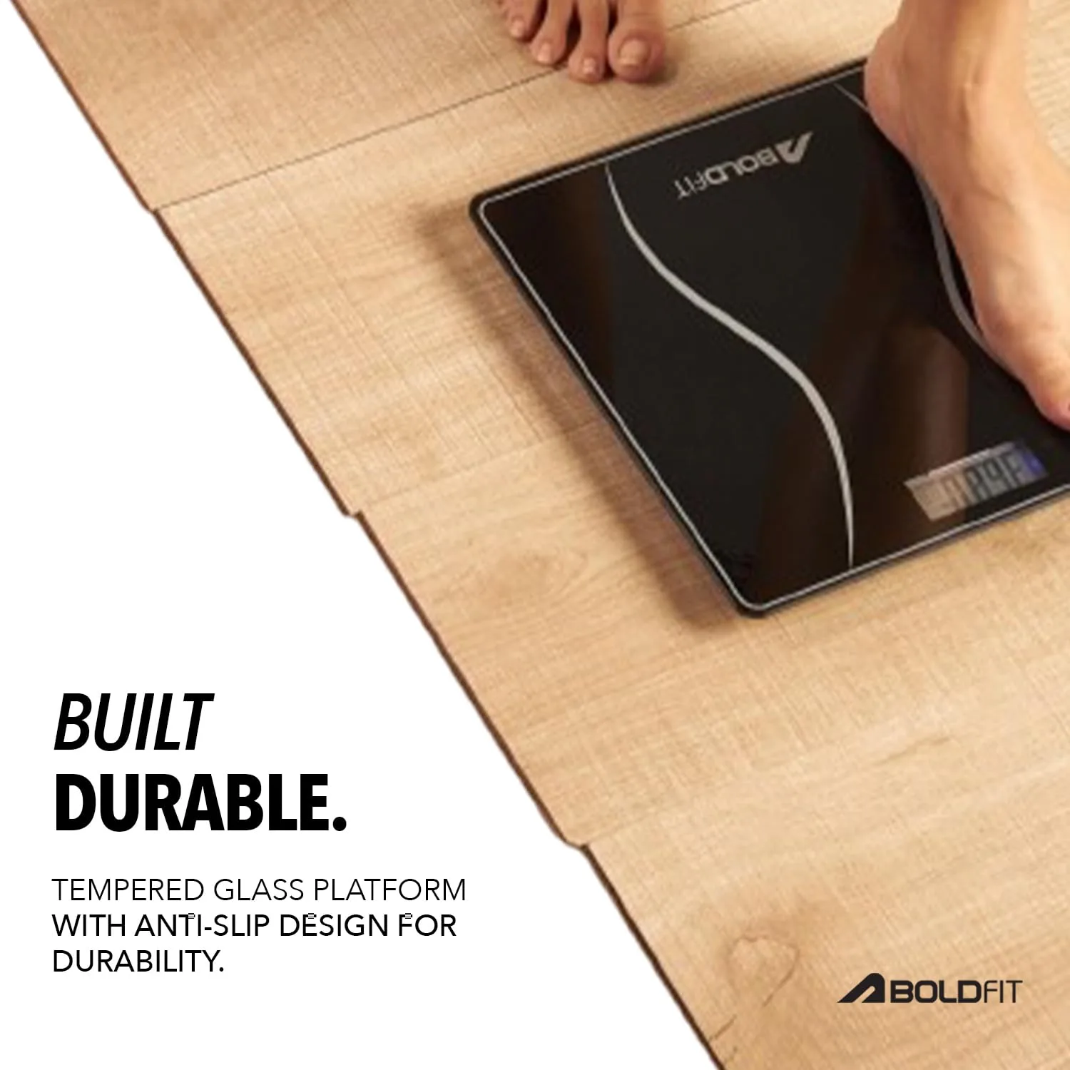 In-Depth Review: best weighing machine digital body - Boldfit Weight Machine for Home Digital Weighing Machine for Human Body with LCD Display Max Wei 5 Boldfit Weight Machine for - view 4