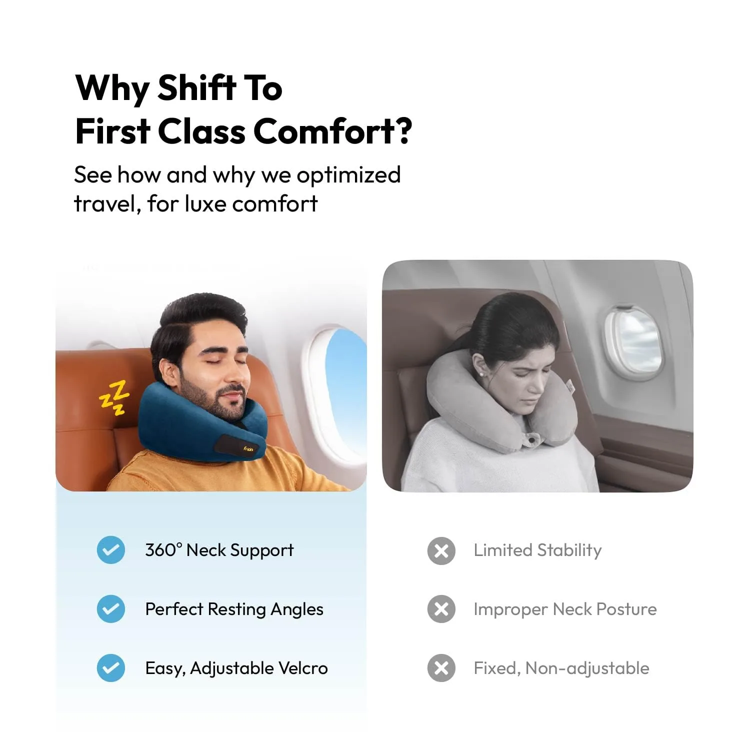Frido Travel Neck Pillow, - view 2