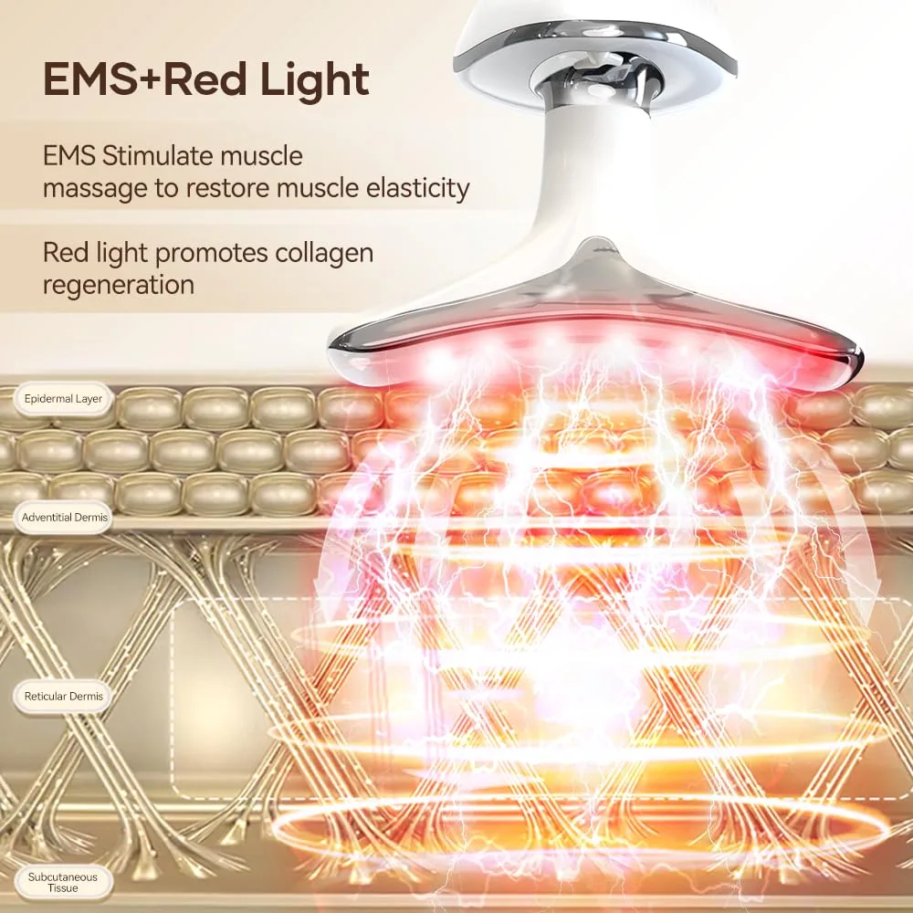 In-Depth Review: best led facial device - Anlan Red Light Therapy Face Massager, Skin Lift Device With 7 Colors, 3 Modes Led Facial Sculptor For Skint 7 Anlan Red Light Therapy F - view 6