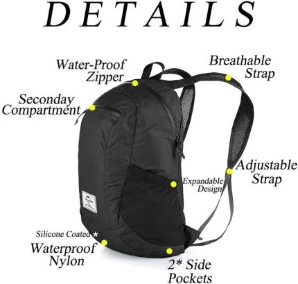 SILENCIO 18L Hiking Daypack - view 2
