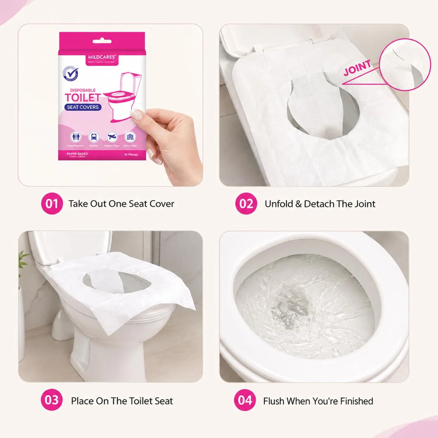 MildCares Disposable Toilet S - view 4