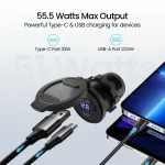 Portronics Spark 51W Multi-Veh - view 2