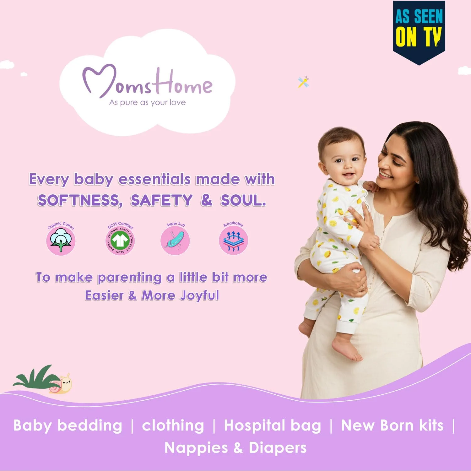In-Depth Review: best baby onesies set - MOM’S HOME Soft Organic cotton Unisex New Born Baby Onesie/BodySuit | 0-3 Months | Pack of 5 | | best b 7 MOM’S HOME Soft Organic c - view 6