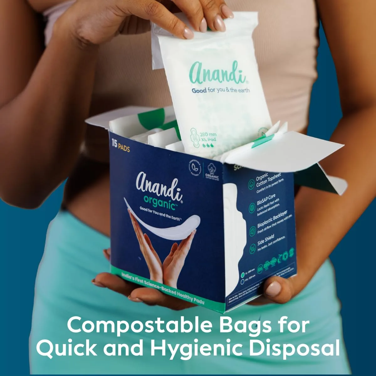Anandi sanitary pads for w - view 6