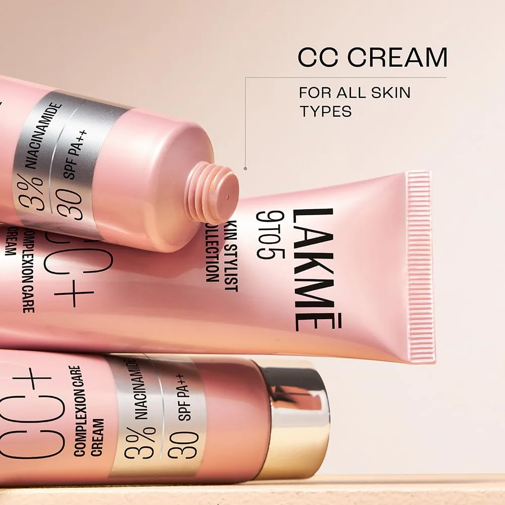 In-Depth Review: best cc cream - Lakme 9 to 5 CC Cream Beige with 3% Niacinamide Complex SPF30 PA++ | 90% lightweight moisturizing cream for Care & 10 Lakme 9 to 5 CC Cream Bei - view 9