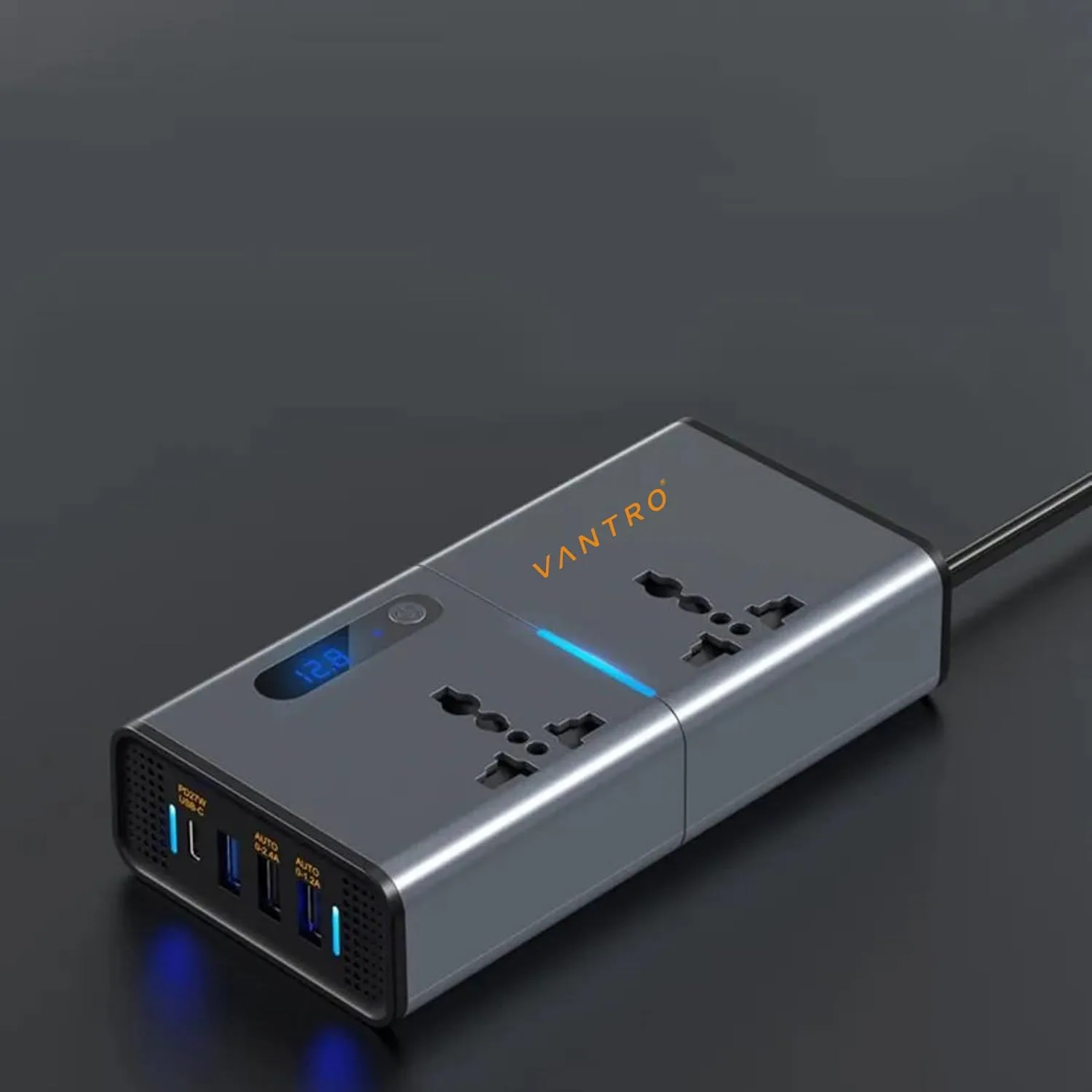 best car inverter - Vantro 200W Car Power Inverter/Laptop Ch 3 Vantro 200W Car Power Inve - view 3