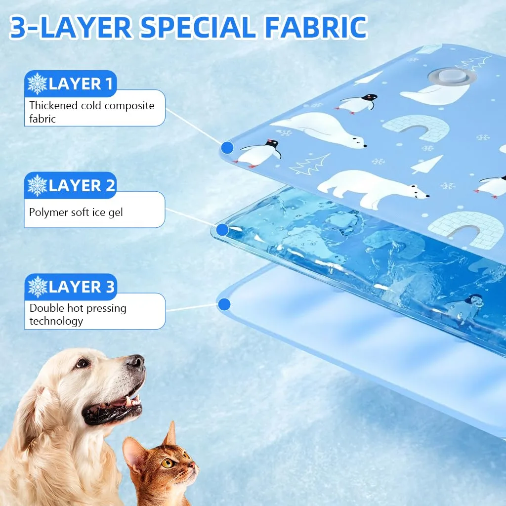 Qpets® Pet Cooling Mat for - view 3