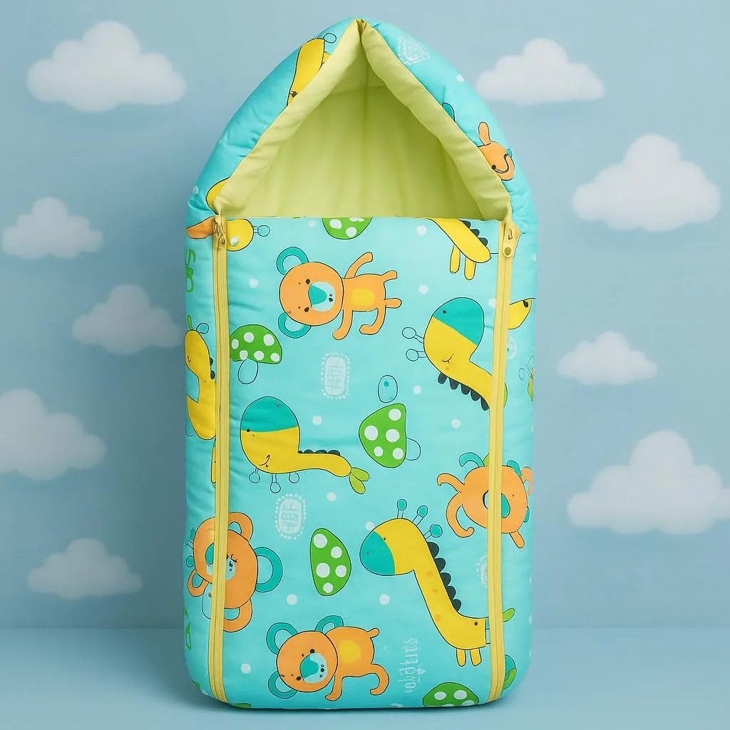 In-Depth Review: best baby sleeping bag - MOM & SON Cotton 29.52×17.71×3.93 inches Sleeping and Carry Bag, Green | | best baby sleeping 2 best baby sleeping bag