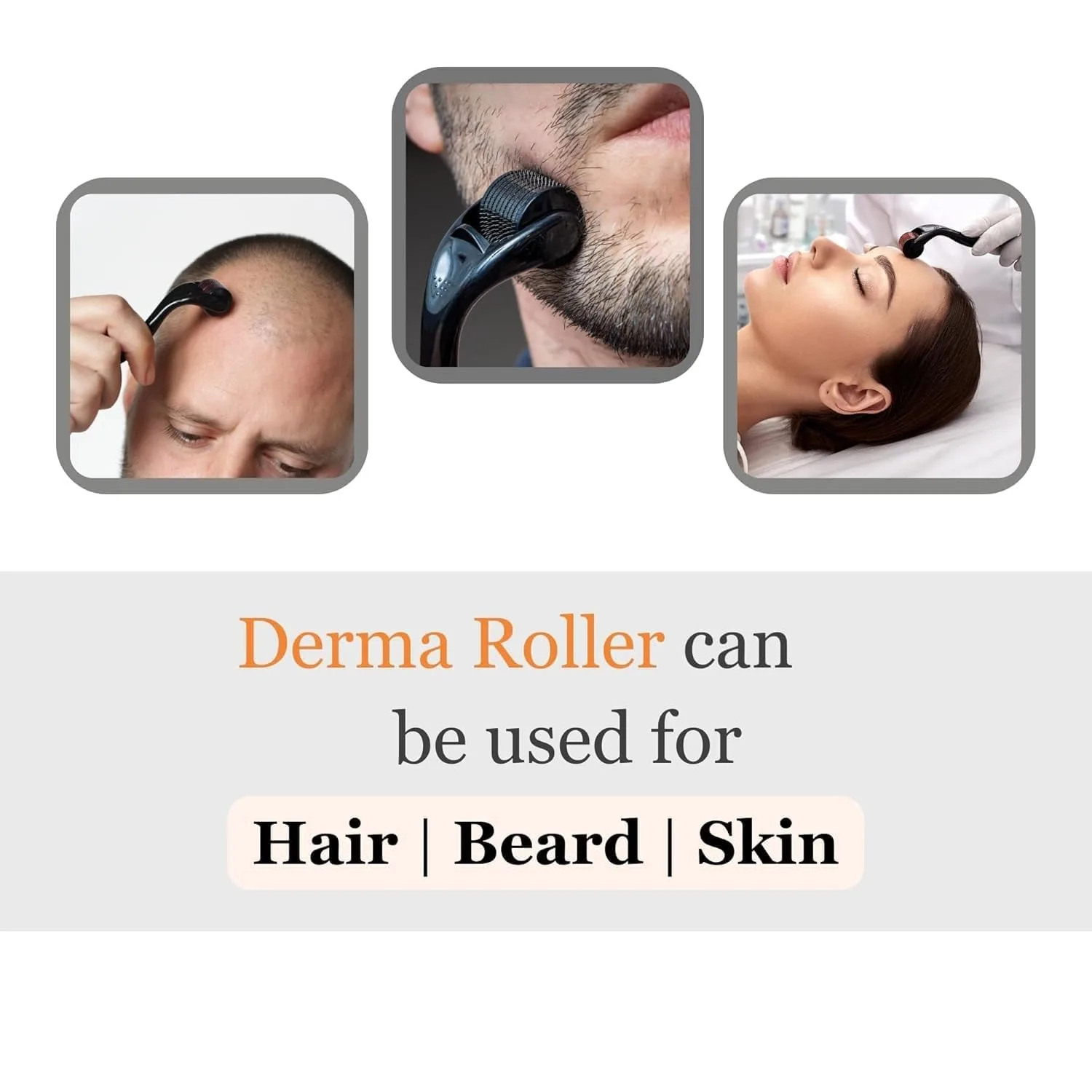In-Depth Review: best derma roller kit - 0.5 mm Derma Roller For Hair Growth With 540 Titanium Alloy Needles With Scalp Massager Shampoo Brush | Repai 7 0.5 mm Derma Roller For - view 6