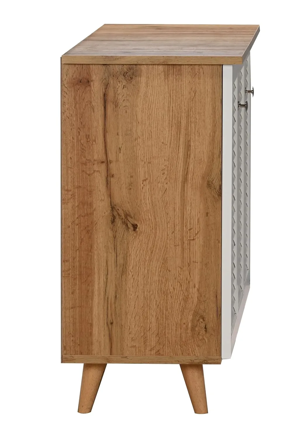 In-Depth Review: best shoe cabinet - DeckUp Plank Noordin 3-Door Engineered Wood Shoe Rack (Wotan Oak and White, Matte Finish) | | best shoe cabinet 9 DeckUp Plank Noordin 3-Doo - view 8