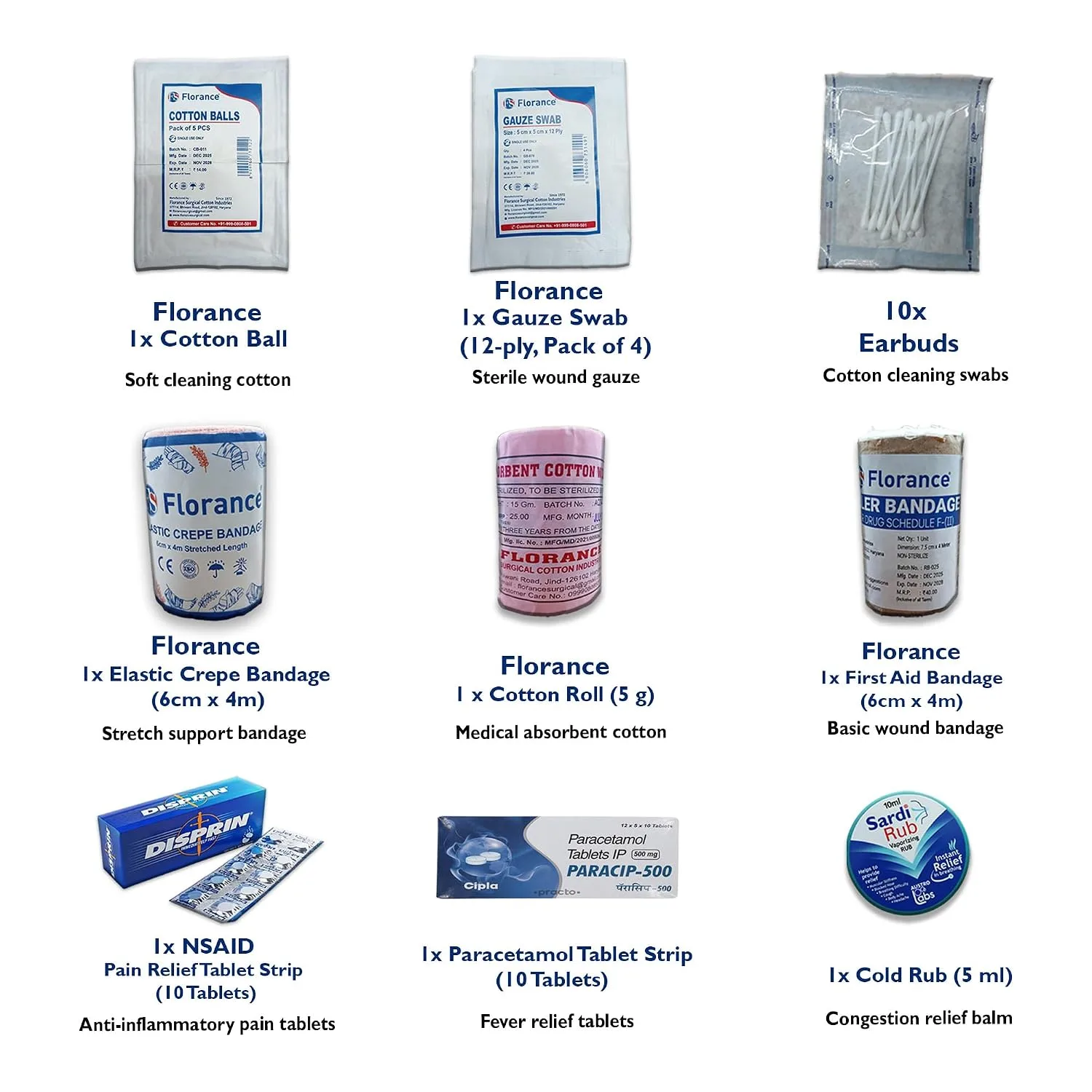 In-Depth Review: best bike first aid kit - Carent Jumbo First Aid Kit for Home, Car, Travel & Office – 21 Essential Emergency Medical Supplies 4 Carent Jumbo First Aid Kit - view 3