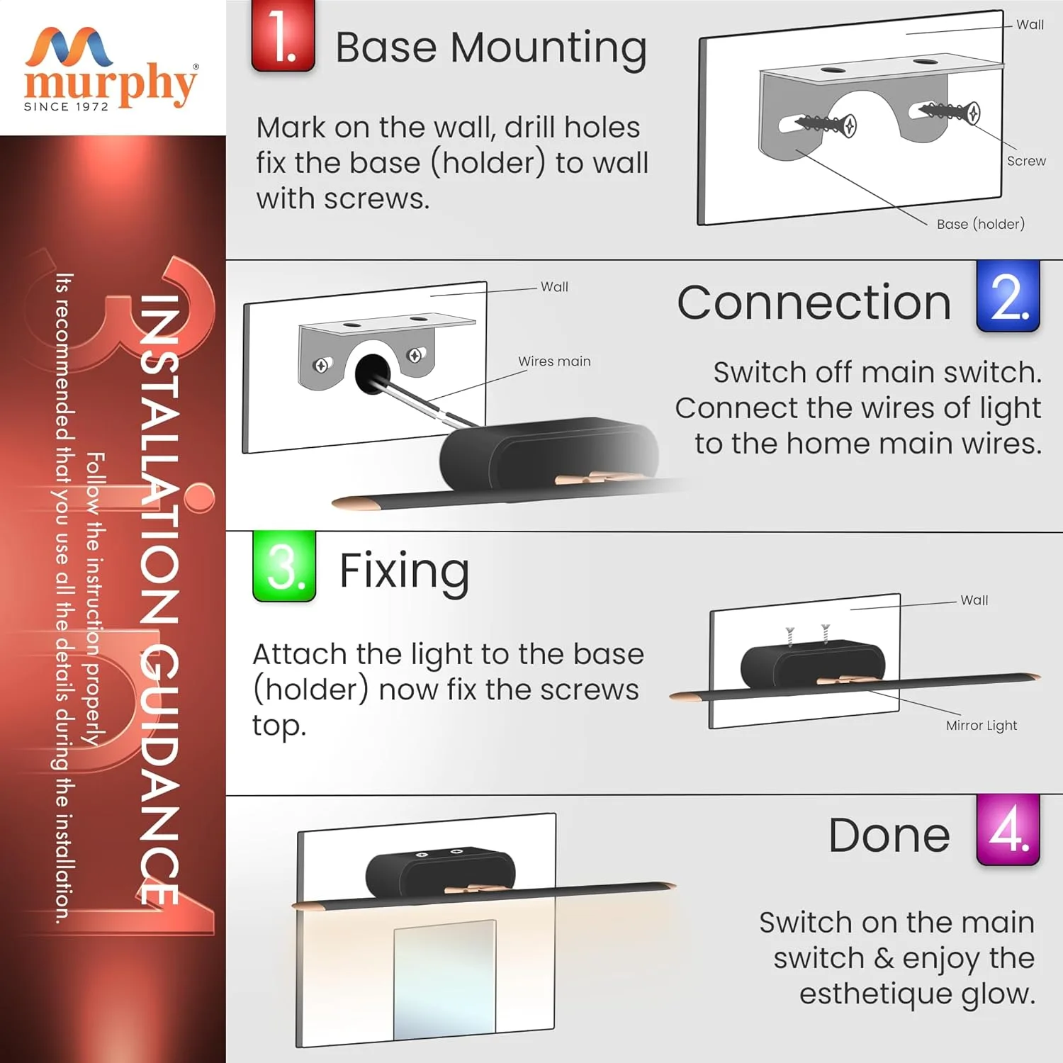 Murphy 6W 3-in-1 Color Chn - view 7