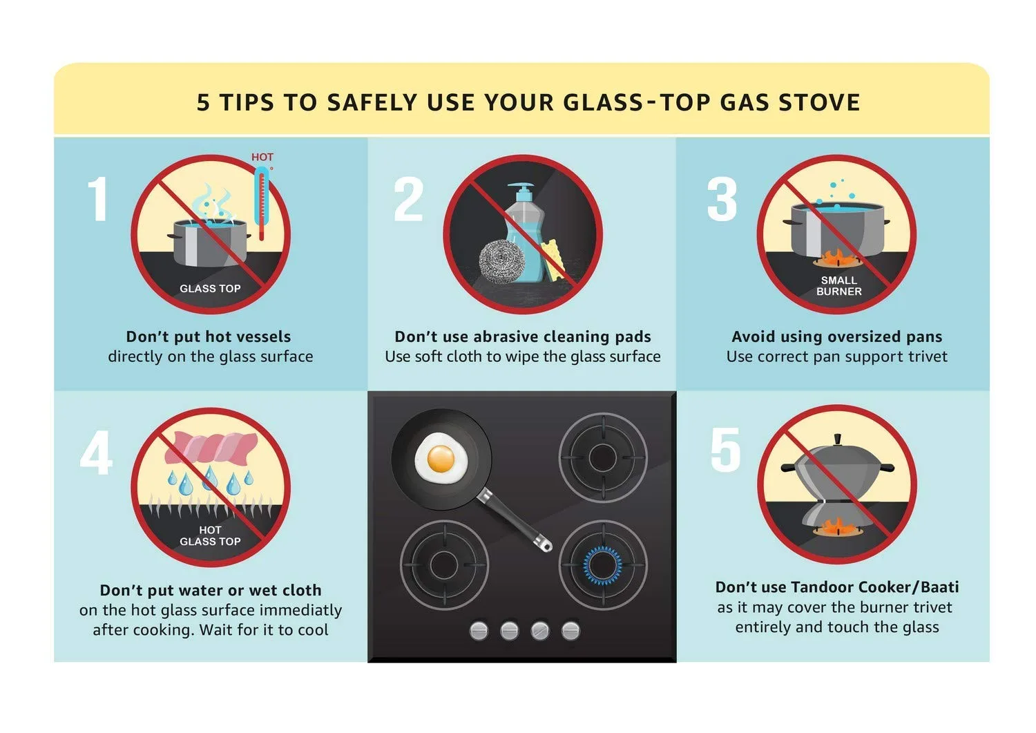 Elica Vetro Glass Top 3 B - view 7