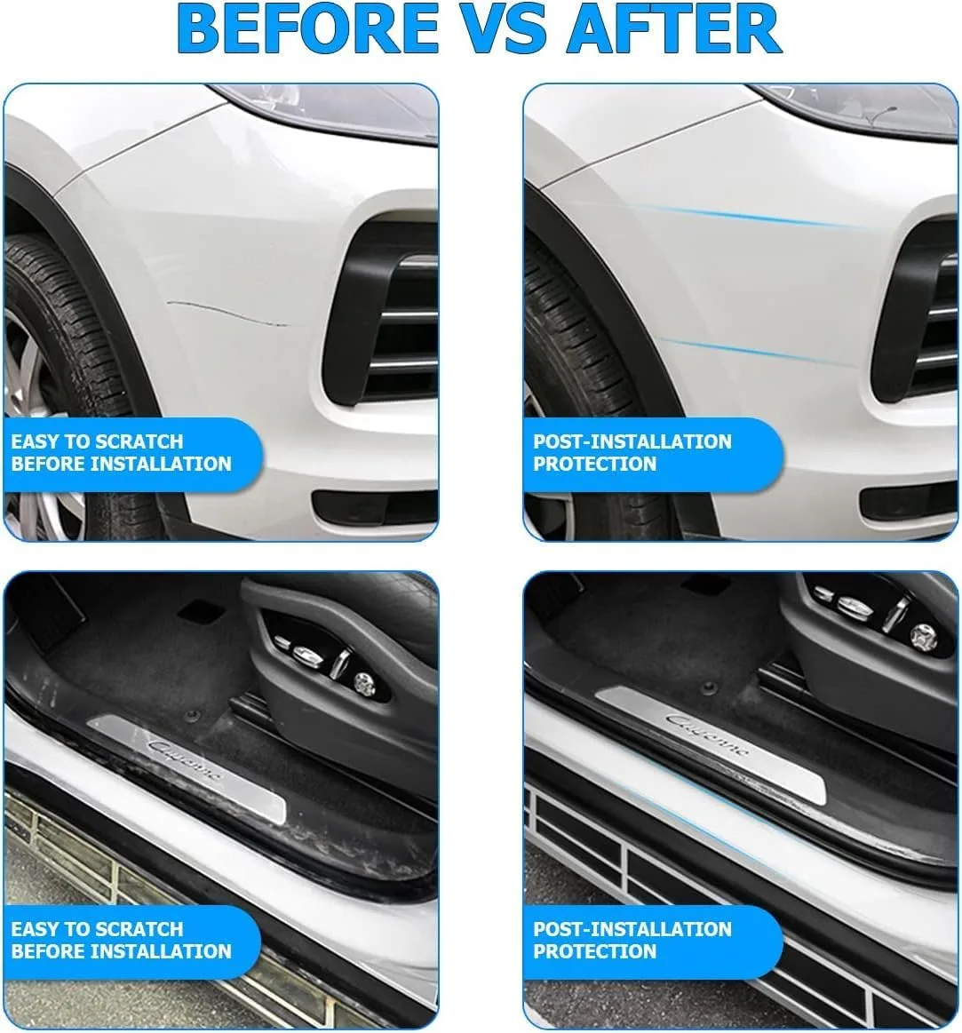 In-Depth Review: best car ppf film - VINSU High Gloss Anti Scratch White Carbon Fiber Paint Protection Film Tape PPF for Car Protection & Decoration f 5 VINSU High Gloss Anti Scr - view 4