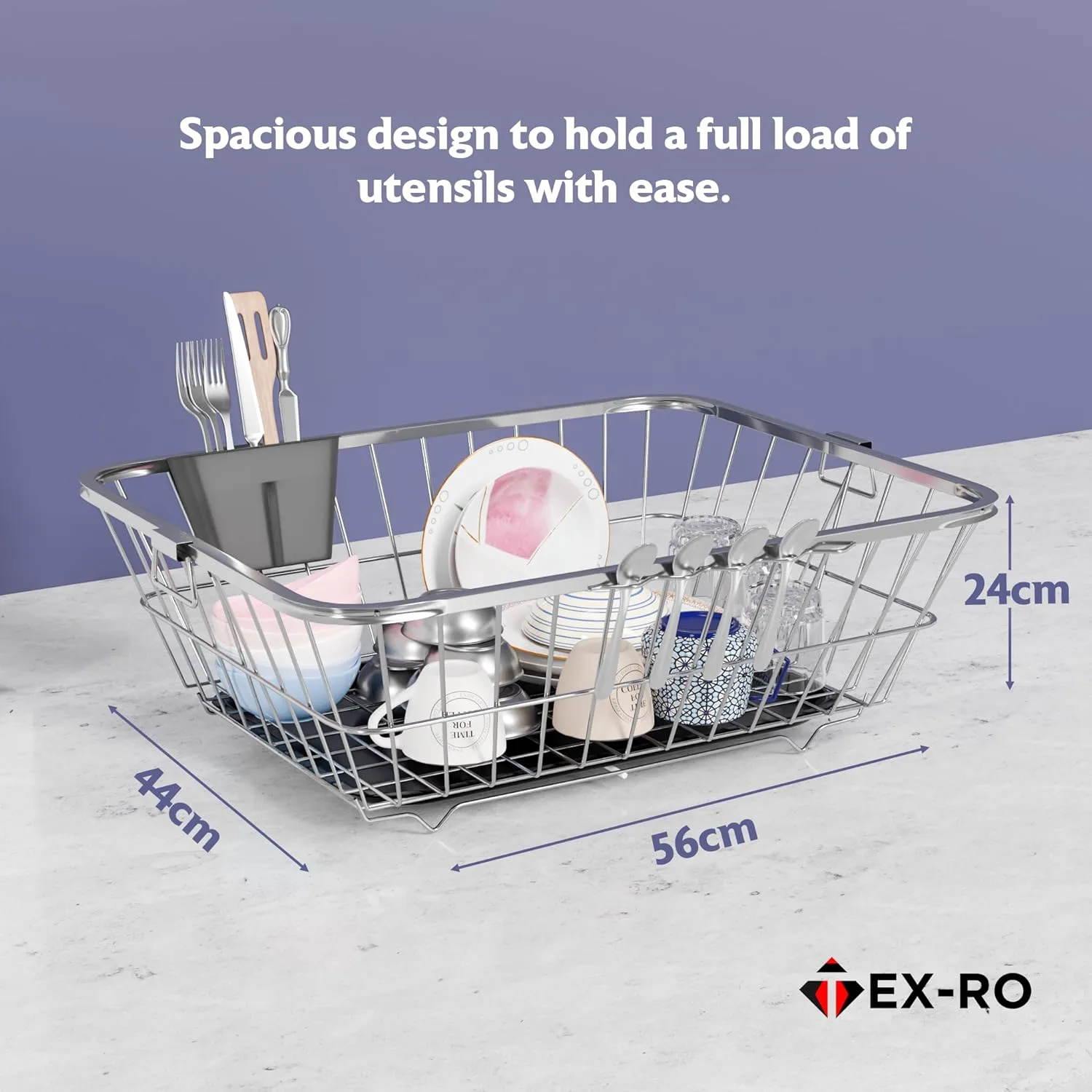 best dish rack drainer view 1