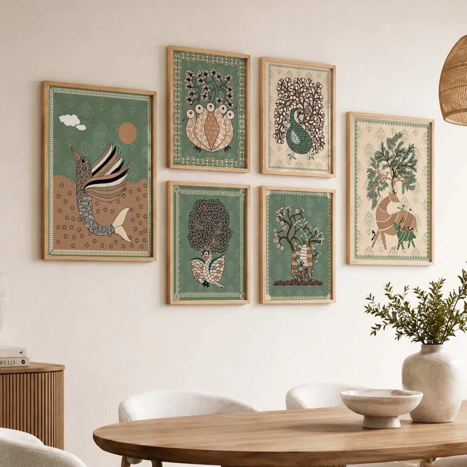 best pattachitra painting - kotart Gond art Wall paintings f 7 kotart Gond art Wall paint - view 7