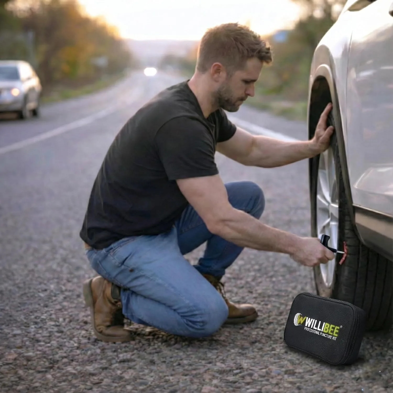 In-Depth Review: best bike puncture kit tubeless - WILLIBEE 11-in-1 (Pack of 10 Strips) Tubeless Tyre Puncture Repair Kit for Car & Bike | Heavy- 8 WILLIBEE 11-in-1 (Pack of 10 - view 7