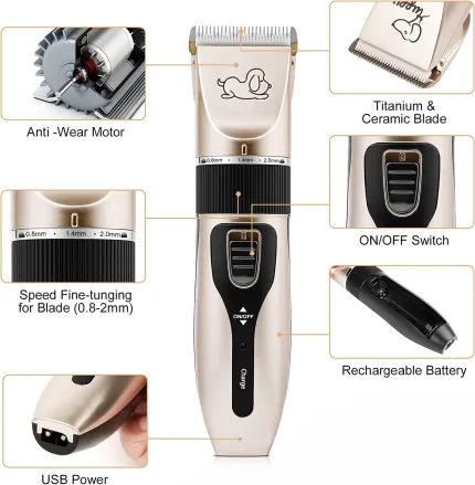 NEWKIBOU Electric Clipper fo - view 2