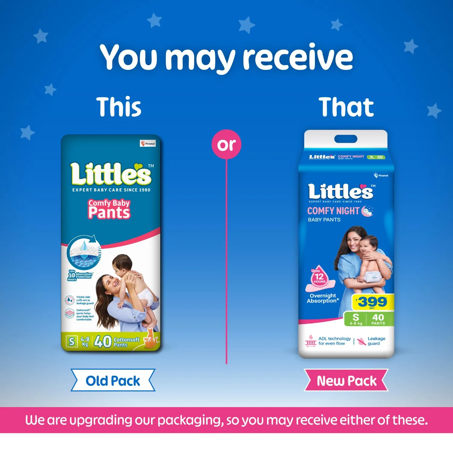 Little’s Baby Diapers S Size - view 5