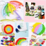 KRAFTMASTERS�1CM 100PCS Assorted Pom - view 3