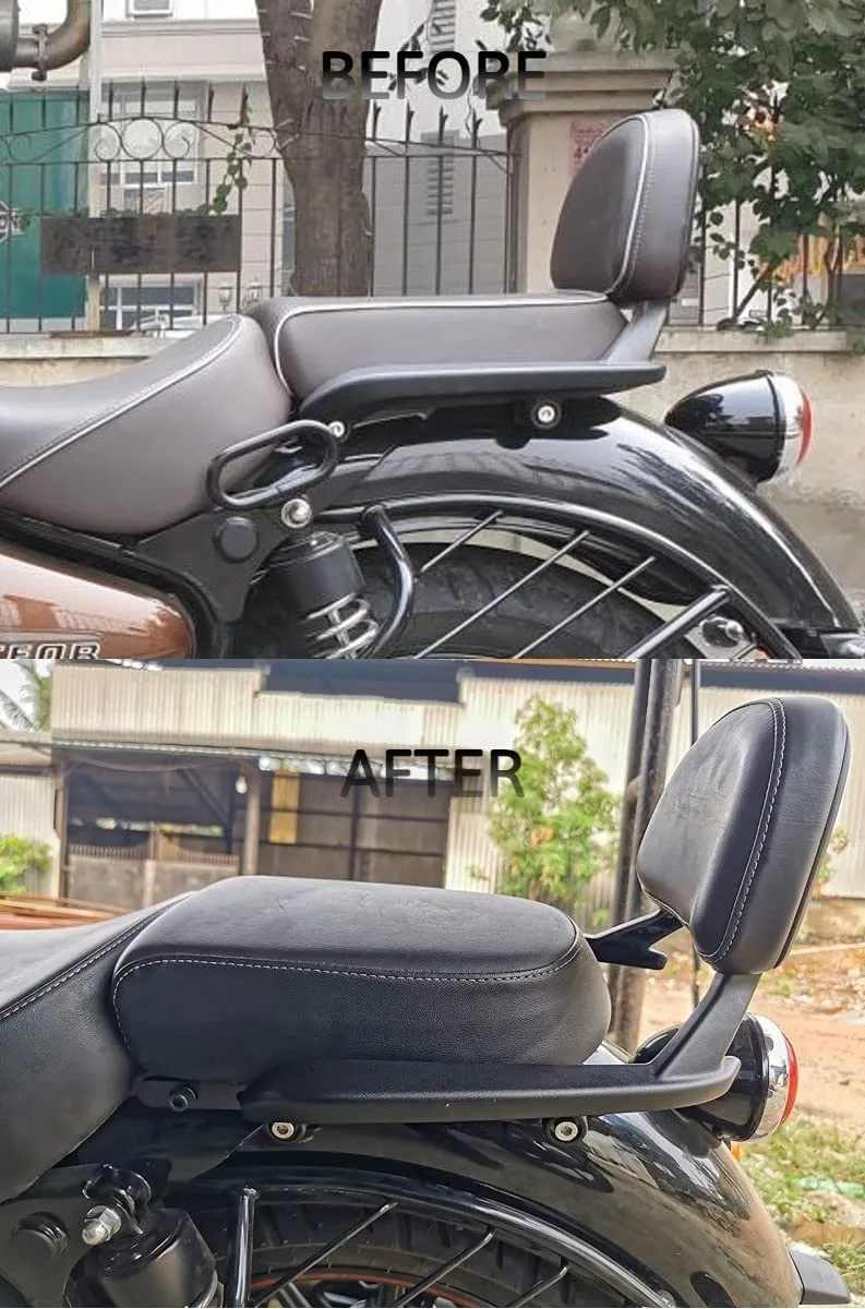 In-Depth Review: best bike backrest - SGTB Backrest Extender for RE Meteor 350 Bike Relocation Kit | | best bike backrest 7 SGTB Backrest Extender f - view 6