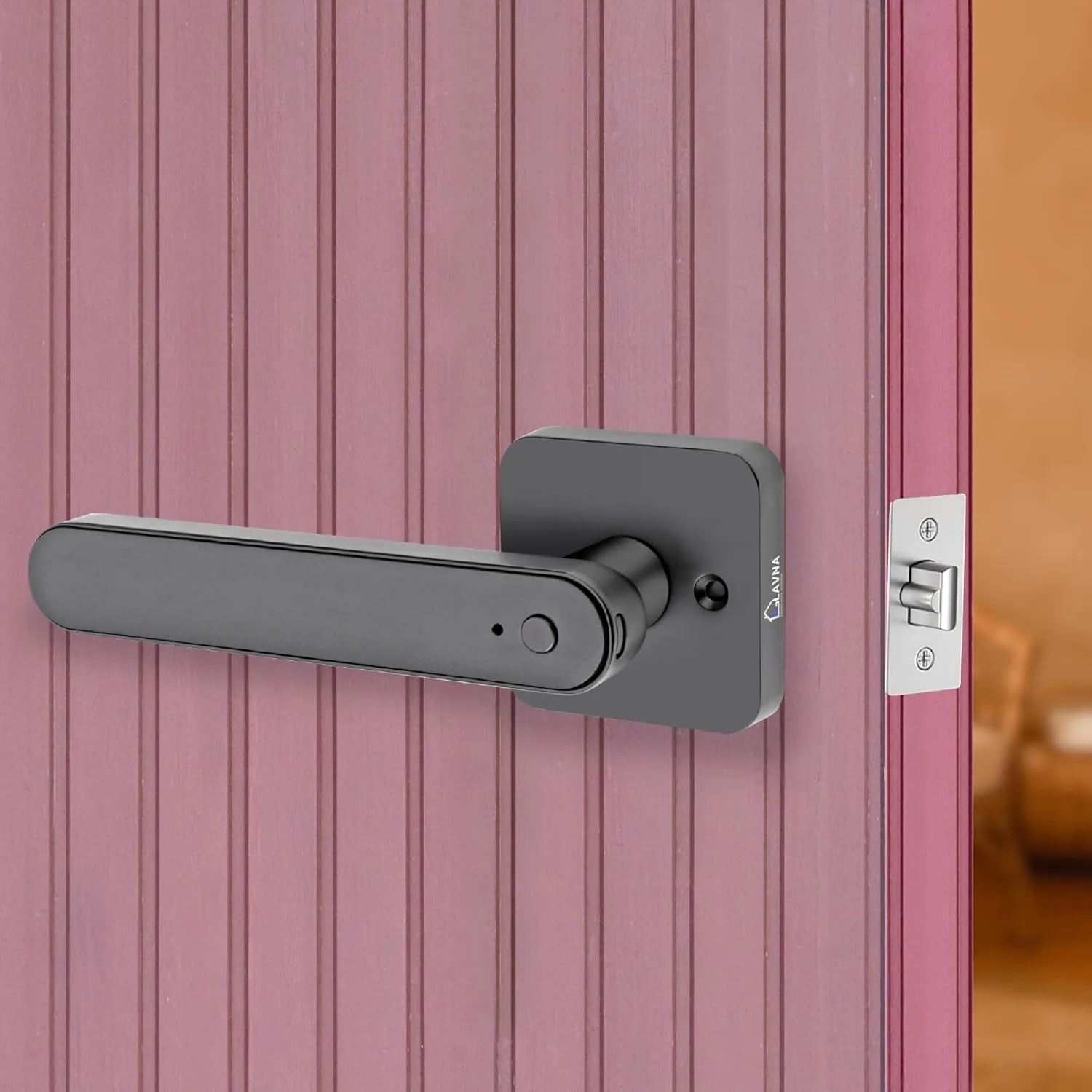 In-Depth Review: best smart door lock - LAVNA Smart Door Lock | 3 Way Unlock | Fingerprint, Mobile app, Key Access Suitable for 28 mm to 55mm Wooden D 9 LAVNA Smart Door Lock | 3 - view 8