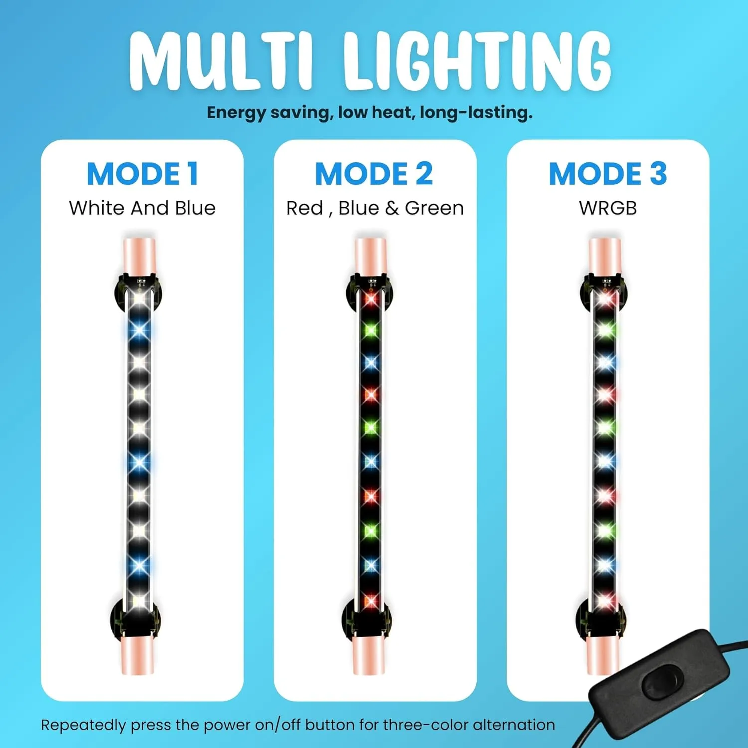 In-Depth Review: best aquarium light led - Buraq Pets Aquarium Led Light Multi Colour WRGB for 2.5 FT Fish Tank | | best aquarium light led 4 Buraq Pets Aquarium Led L - view 3