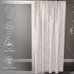Encasa XO Shower Curtain, - view 7