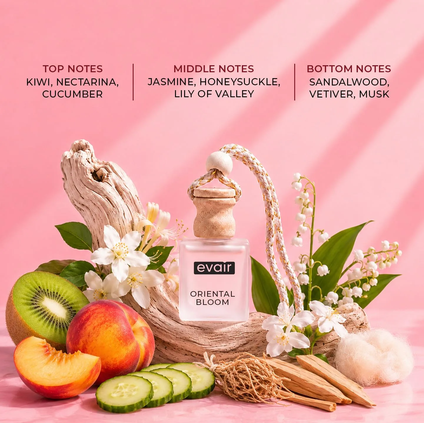 In-Depth Review: best car perfume diffuser - Evair ORIENTAL BLOOM Luxury Car Air Freshener | Exotic Essential Oil Hanging Car Perfume | Long Lasting C 8 Evair ORIENTAL BLOOM Luxu - view 7