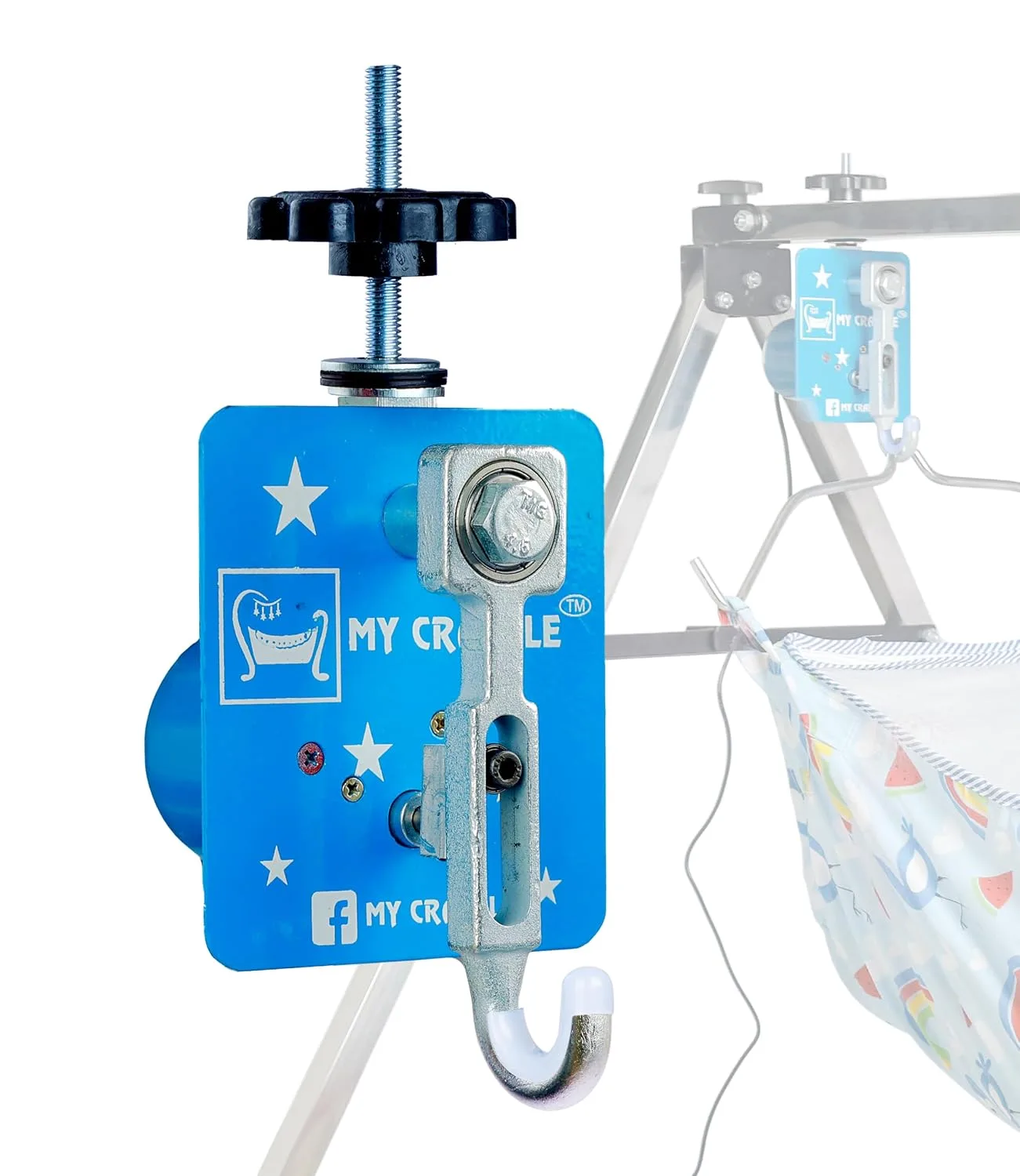 In-Depth Review: best baby cradle wooden - My Cradlle Automatic Baby Cradle Swing Kit for Traditional Jhula | Heavy-Duty Metal, Adjustable Speed, Shoc 2 best baby cradle wooden
