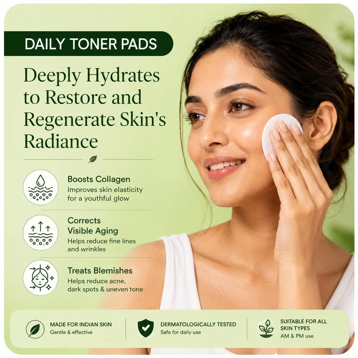 In-Depth Review: best korean skincare products - Toning Polish Pads – Korean Skincare for Dark Spots, Wrinkles & Dull Skin – Hydratin 5 best korean skincare products view 3