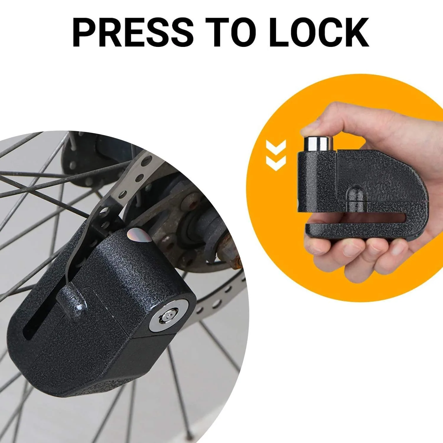AllExtreme EXDAL1B Disc Lock A - view 3